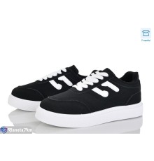 Кросівки жіночі на весну/осінь (8 пар р.36-41) чорний  "Mirella"