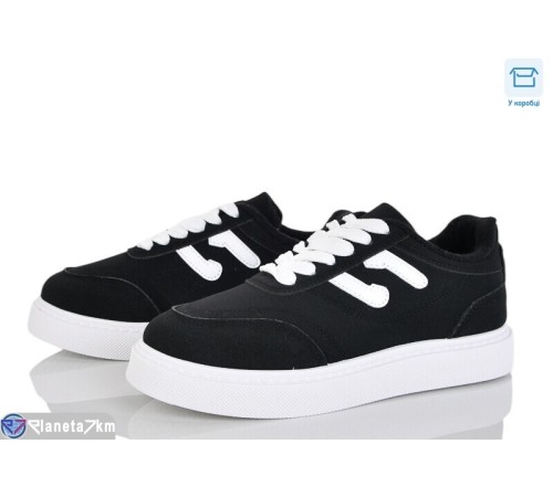 Кросівки жіночі на весну/осінь (8 пар р.36-41) чорний  "Mirella"