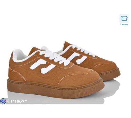 Кросівки жіночі на весну/осінь (8 пар р.36-41) camel  "Mirella"