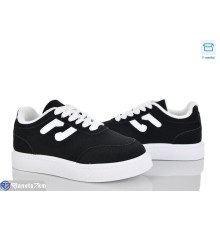 Кросівки жіночі на весну/осінь (8 пар р.36-41) чорний  "Mirella"