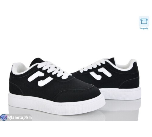 Кросівки жіночі на весну/осінь (8 пар р.36-41) чорний  "Mirella"