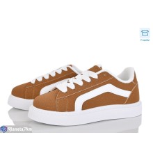 Кросівки жіночі на весну/осінь (8 пар р.36-41) camel  "Mirella"