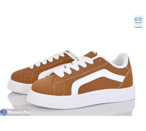 Кросівки жіночі на весну/осінь (8 пар р.36-41) camel  "Mirella"