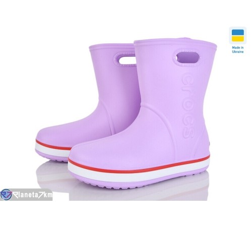 Жіночі чоботи з піни на весну/осінь (6 пар р.36-41) фіолетовий  "Mirella"