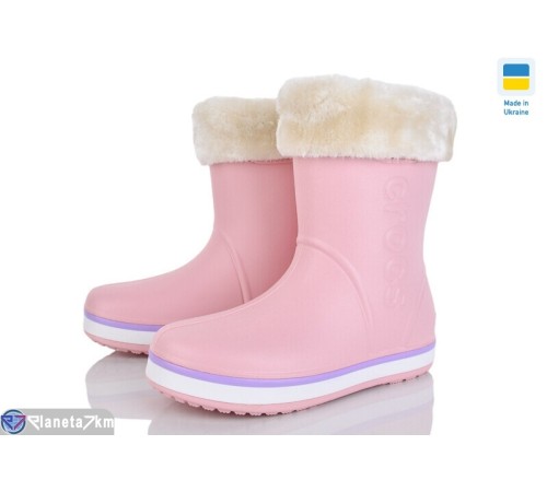 Жіночі чоботи з піни на зиму (6 пар р.36-41) рожевий  "Mirella"