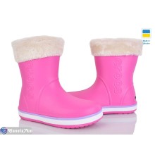 Жіночі чоботи з піни на зиму (6 пар р.36-41) рожевий  "Mirella"