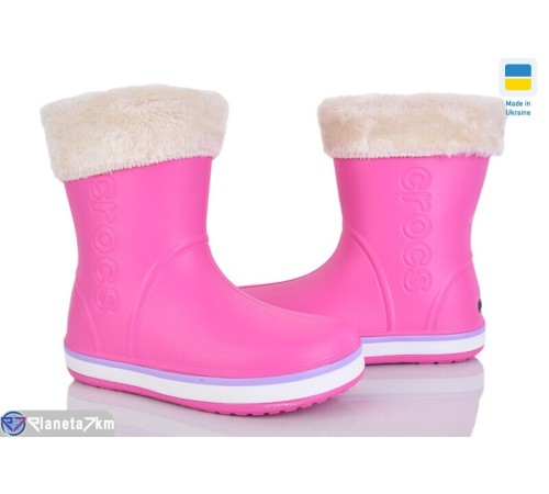 Жіночі чоботи з піни на зиму (6 пар р.36-41) рожевий  "Mirella"