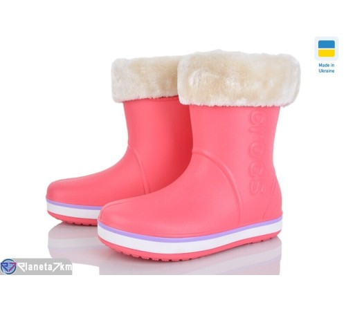 Жіночі чоботи з піни на зиму (6 пар р.36-41) рожевий  "Mirella"