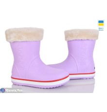 Жіночі чоботи з піни на зиму (6 пар р.36-41) фіолетовий  "Mirella"