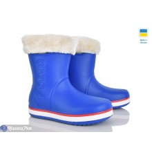 Жіночі чоботи з піни на зиму (6 пар р.36-41) синій  "Mirella"