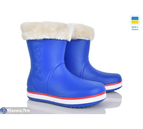 Жіночі чоботи з піни на зиму (6 пар р.36-41) синій  "Mirella"