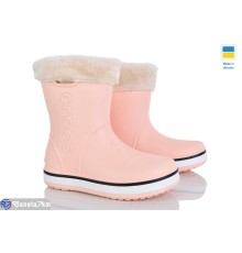 Жіночі чоботи з піни на зиму (6 пар р.36-41) рожевий  "Mirella"