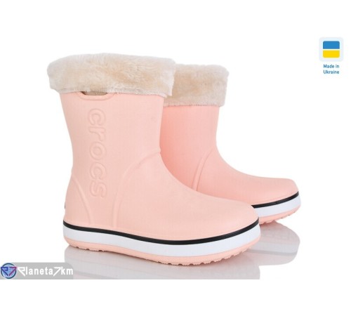 Жіночі чоботи з піни на зиму (6 пар р.36-41) рожевий  "Mirella"