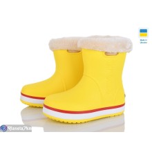 Дитячі чоботи з піни на зиму (8 пар р.22-29) жовтий  "Mirella"