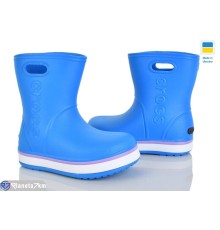 Дитячі чоботи з піни на весну/осінь (8 пар р.22-29) синій  "Mirella"