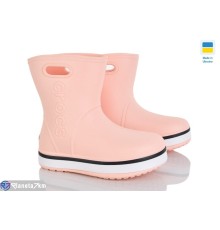 Дитячі чоботи з піни на весну/осінь (8 пар р.22-29) рожевий  "Mirella"