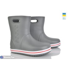 Дитячі чоботи з піни на весну/осінь (8 пар р.29-36) сірий  "Mirella"