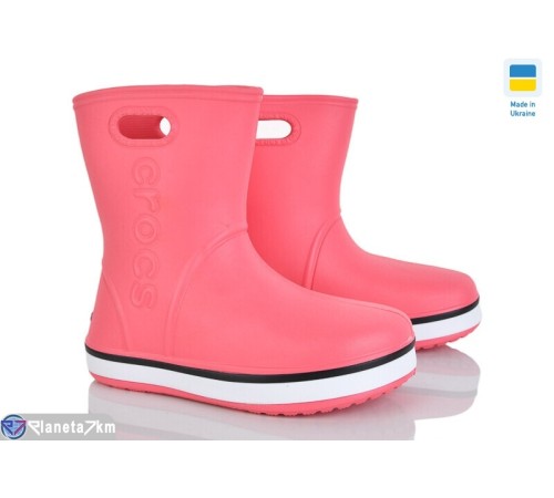 Дитячі чоботи з піни на весну/осінь (8 пар р.29-36) рожевий  "Mirella"