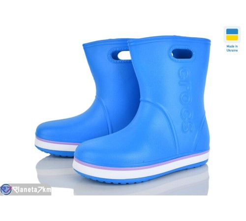 Дитячі чоботи з піни на весну/осінь (8 пар р.29-36) синій  "Mirella"