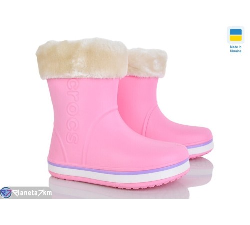 Дитячі чоботи з піни на зиму (8 пар р.29-36) рожевий  "Mirella"