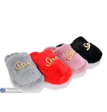 Тапки жіночі на зиму (12 пар р.36-41) мікс  "IEFTIN"