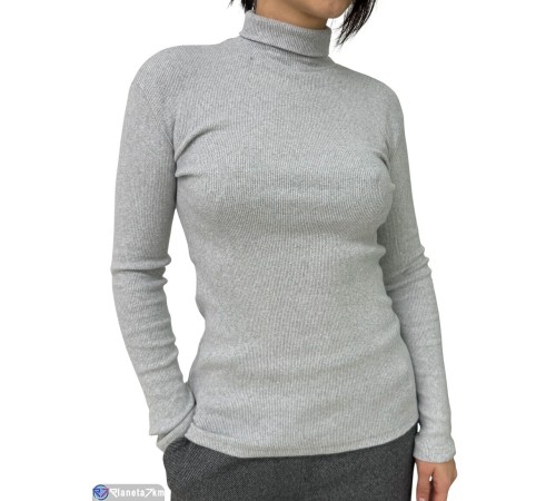 Гольф жіночий на весну/осінь (5 шт. р.сетка One size) сірий  "Plato"