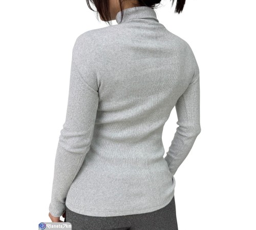 Гольф жіночий на весну/осінь (5 шт. р.сетка One size) сірий  "Plato"