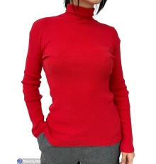 Гольф жіночий на весну/осінь (5 шт. р.сетка One size) червоний  "Plato"