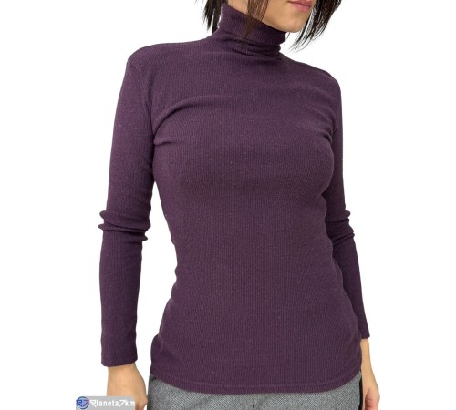 Гольф жіночий на весну/осінь (5 шт. р.сетка One size) фіолетовий  "Plato"