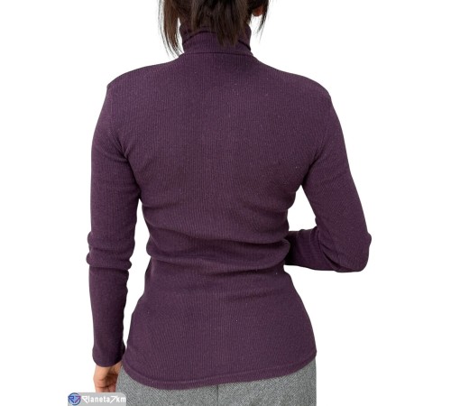 Гольф жіночий на весну/осінь (5 шт. р.сетка One size) фіолетовий  "Plato"
