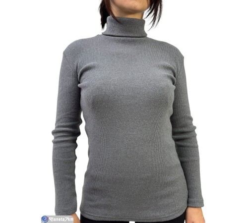 Гольф жіночий на весну/осінь (5 шт. р.сетка One size) сірий  "Plato"