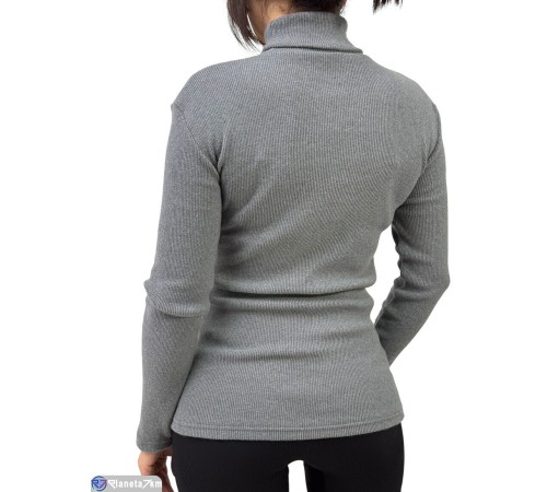 Гольф жіночий на весну/осінь (5 шт. р.сетка One size) сірий  "Plato"