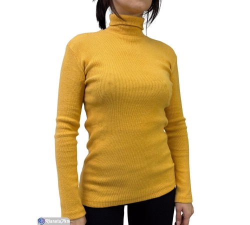 Гольф жіночий на весну/осінь (5 шт. р.сетка One size) жовтий  "Plato"