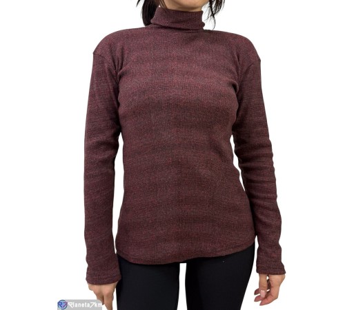 Гольф жіночий на весну/осінь (5 шт. р.сетка One size) бордовий  "Plato"