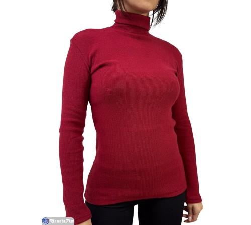 Гольф жіночий на весну/осінь (5 шт. р.сетка One size) червоний  "Plato"