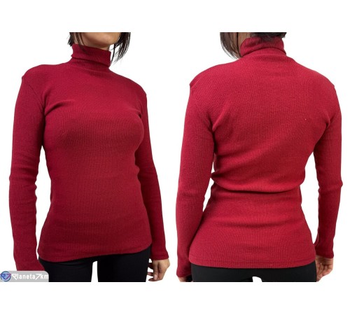 Гольф жіночий на весну/осінь (5 шт. р.сетка One size) червоний  "Plato"