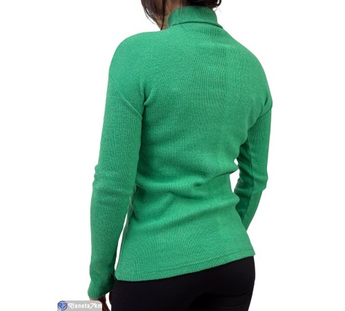 Гольф жіночий на весну/осінь (5 шт. р.сетка One size) зелений  "Plato"