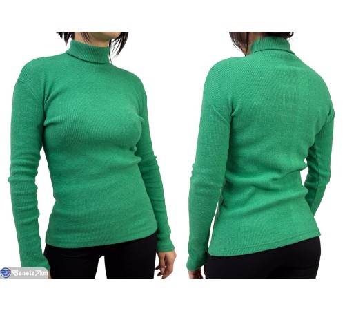 Гольф жіночий на весну/осінь (5 шт. р.сетка One size) зелений  "Plato"