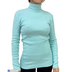 Гольф жіночий на весну/осінь (5 шт. р.сетка One size) блакитний  "Plato"