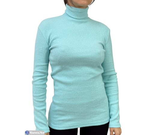 Гольф жіночий на весну/осінь (5 шт. р.сетка One size) блакитний  "Plato"