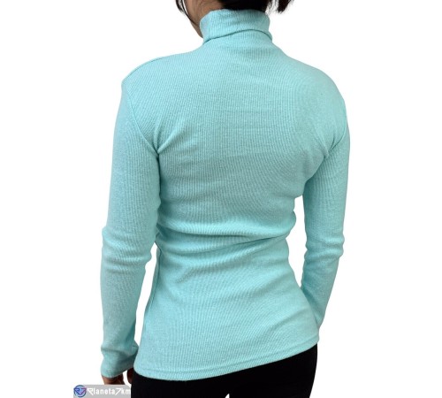 Гольф жіночий на весну/осінь (5 шт. р.сетка One size) блакитний  "Plato"