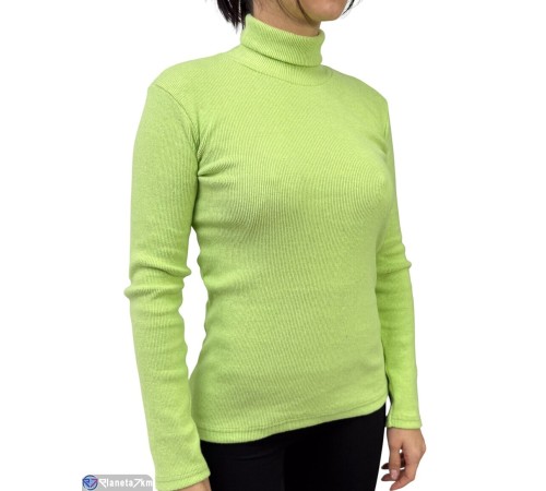 Гольф жіночий на весну/осінь (5 шт. р.сетка One size) зелений  "Plato"