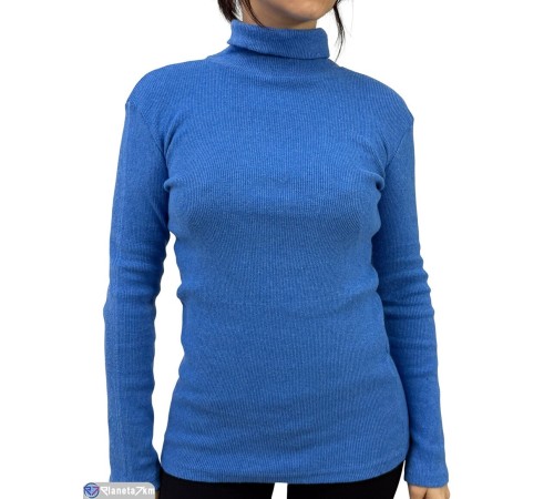 Гольф жіночий на весну/осінь (5 шт. р.сетка One size) синій  "Plato"