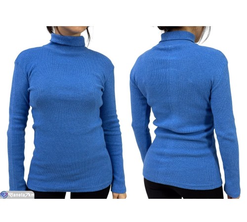 Гольф жіночий на весну/осінь (5 шт. р.сетка One size) синій  "Plato"