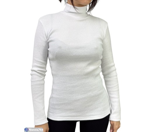 Гольф жіночий на весну/осінь (5 шт. р.сетка One size) білий  "Plato"