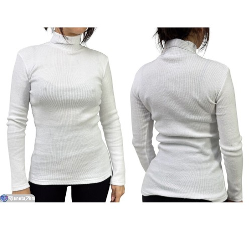 Гольф жіночий на весну/осінь (5 шт. р.сетка One size) білий  "Plato"