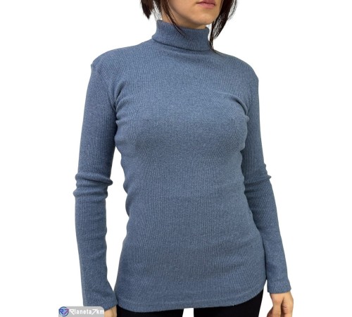 Гольф жіночий на весну/осінь (5 шт. р.сетка One size) синій  "Plato"