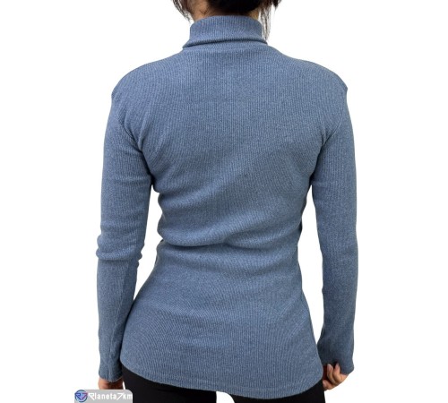 Гольф жіночий на весну/осінь (5 шт. р.сетка One size) синій  "Plato"