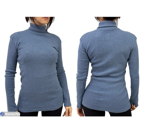 Гольф жіночий на весну/осінь (5 шт. р.сетка One size) синій  "Plato"