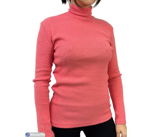 Гольф жіночий на весну/осінь (5 шт. р.сетка One size) рожевий  "Plato"